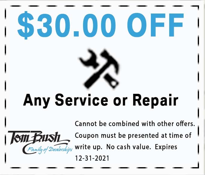 30 off parts or service