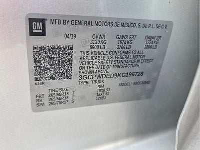 2019 Chevrolet Silverado 1500 RST