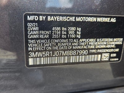 2021 BMW 330i 330i