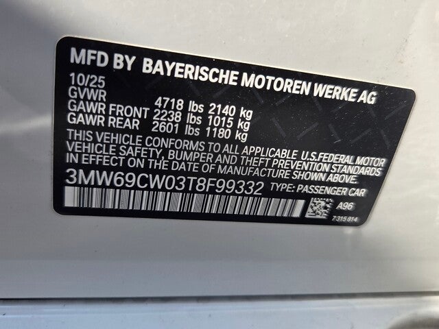 2026 BMW 330i NA 330i NA