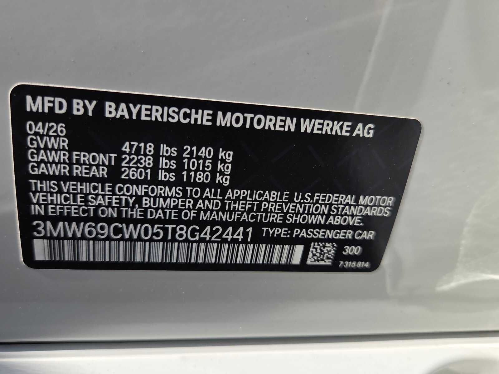 2026 BMW 330i NA 330i NA