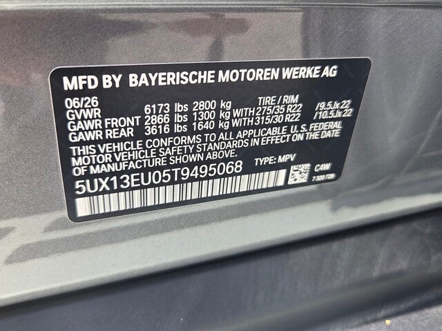 2026 BMW X5 sDrive40i sDrive40i