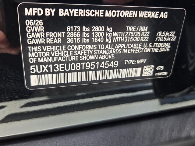 2026 BMW X5 sDrive40i sDrive40i