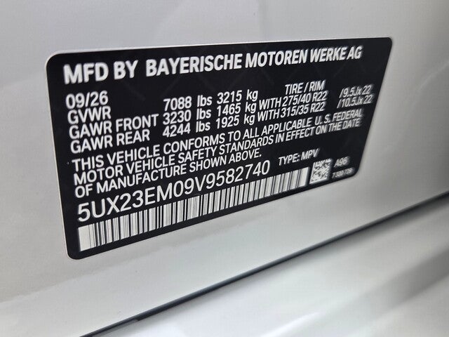 2027 BMW X7 xDrive40i xDrive40i