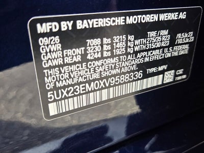 2027 BMW X7 xDrive40i xDrive40i