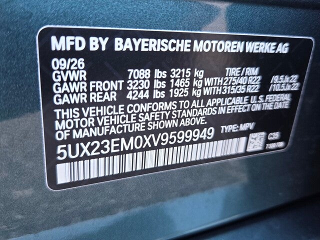 2027 BMW X7 xDrive40i xDrive40i