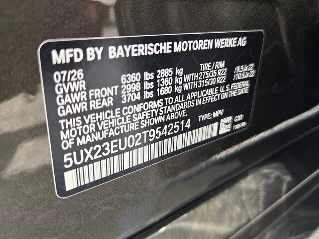2026 BMW X5 xDrive40i xDrive40i