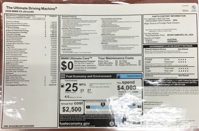 2026 BMW X5 xDrive40i xDrive40i