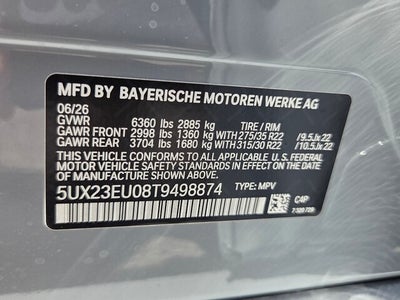2026 BMW X5 xDrive40i xDrive40i