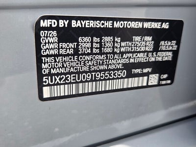2026 BMW X5 xDrive40i xDrive40i