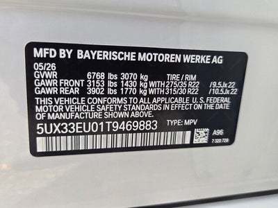 2026 BMW X5 M60i M60i
