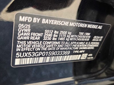 2025 BMW X3 30 xDrive 30 xDrive