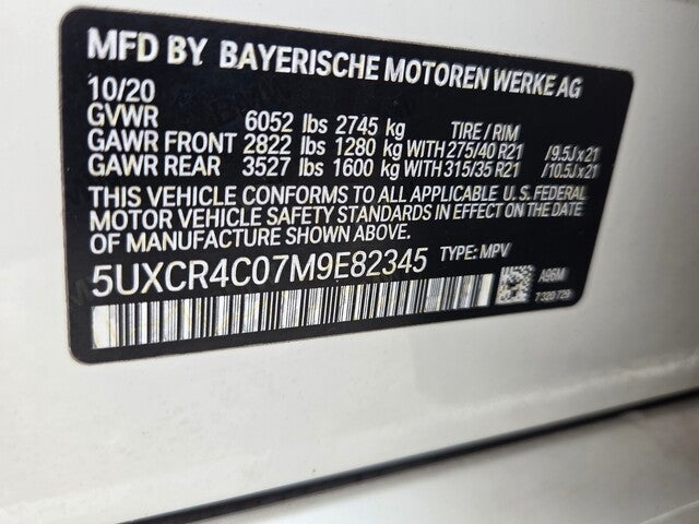 2021 BMW X5 sDrive40i sDrive40i