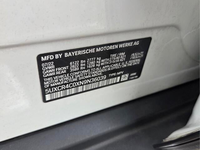 2022 BMW X5 sDrive40i sDrive40i