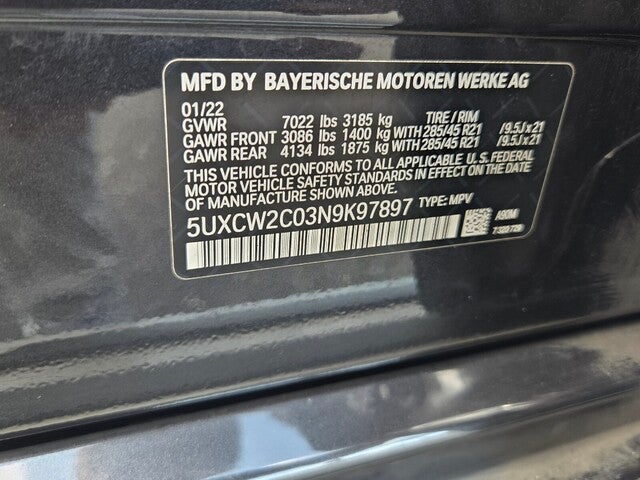 2022 BMW X7 xDrive40i xDrive40i