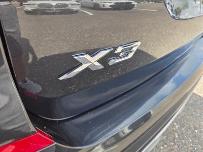 2019 BMW X3 sDrive30i sDrive30i