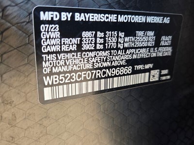 2024 BMW iX xDrive50 xDrive50