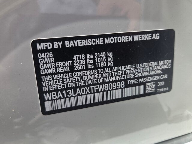 2026 BMW 330i 330i