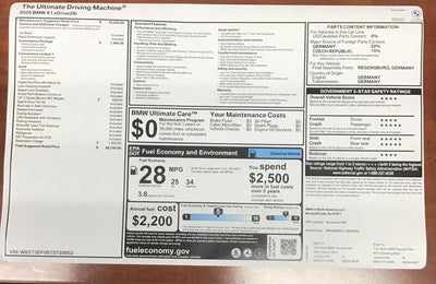 2026 BMW X1 xDrive28i xDrive28i