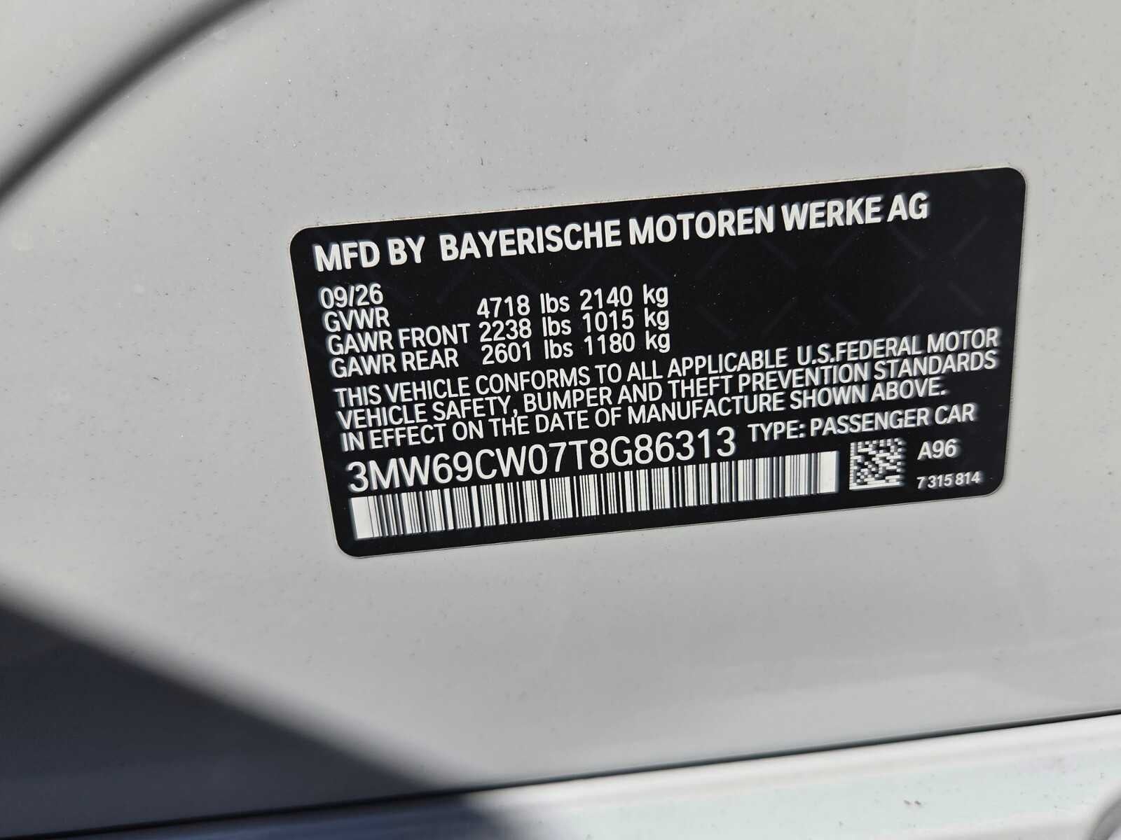 2026 BMW 330i NA 330i NA