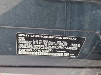 2026 BMW X5 sDrive40i sDrive40i
