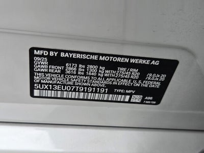 2026 BMW X5 sDrive40i sDrive40i