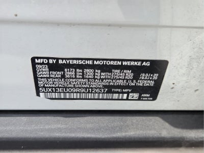 2024 BMW X5 sDrive40i sDrive40i
