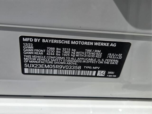 2024 BMW X7 xDrive40i xDrive40i