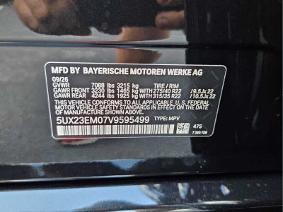 2027 BMW X7 xDrive40i xDrive40i