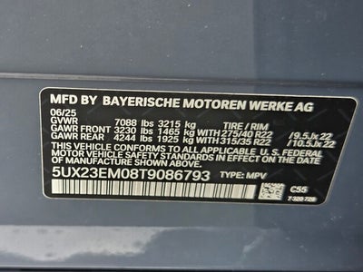 2026 BMW X7 xDrive40i xDrive40i