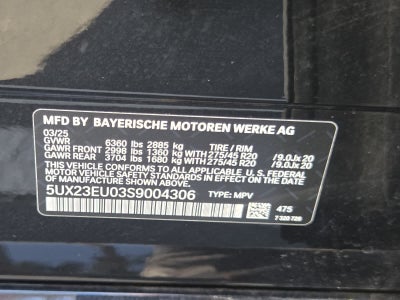 2025 BMW X5 xDrive40i xDrive40i