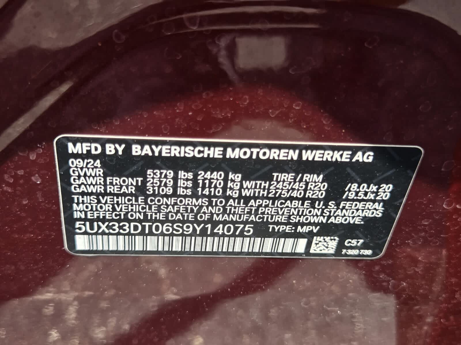 2025 BMW X4 xDrive30i xDrive30i