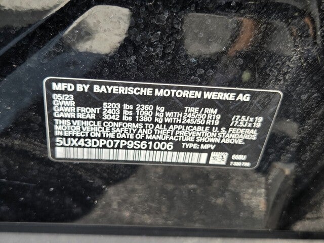 2023 BMW X3 sDrive30i sDrive30i