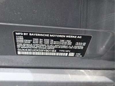 2025 BMW X5 xDrive50e xDrive50e
