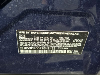 2023 BMW X3 xDrive30i xDrive30i