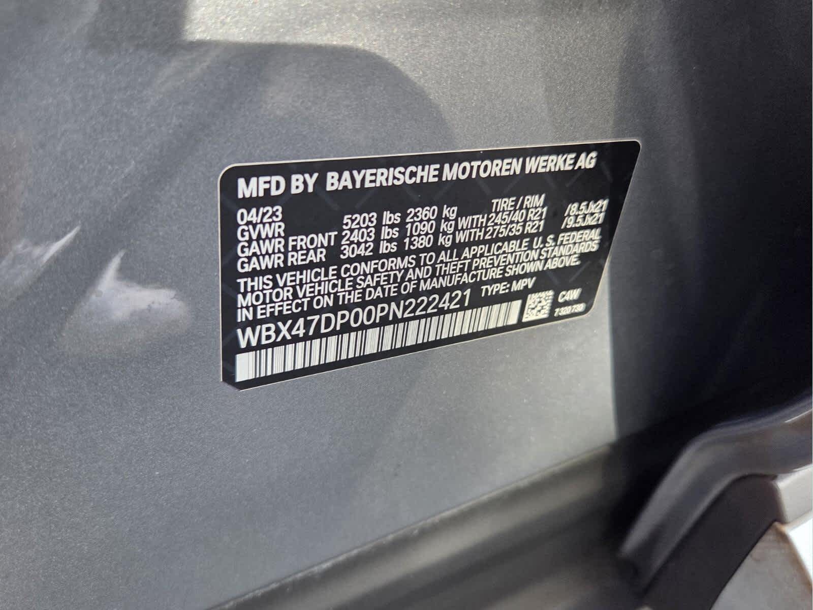 2023 BMW X3 sDrive30i sDrive30i