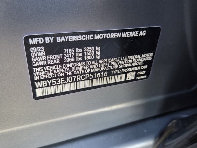 2024 BMW i7 xDrive60 xDrive60