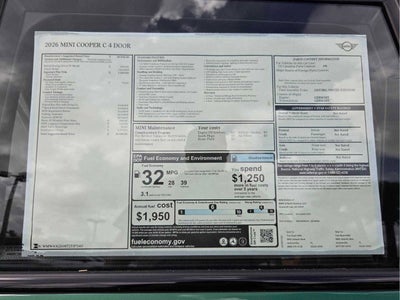 2026 MINI 4 DOOR SIGNATURE PLUS