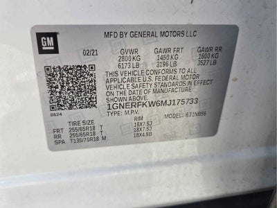2021 Chevrolet Traverse FWD 4dr LS w/1LS