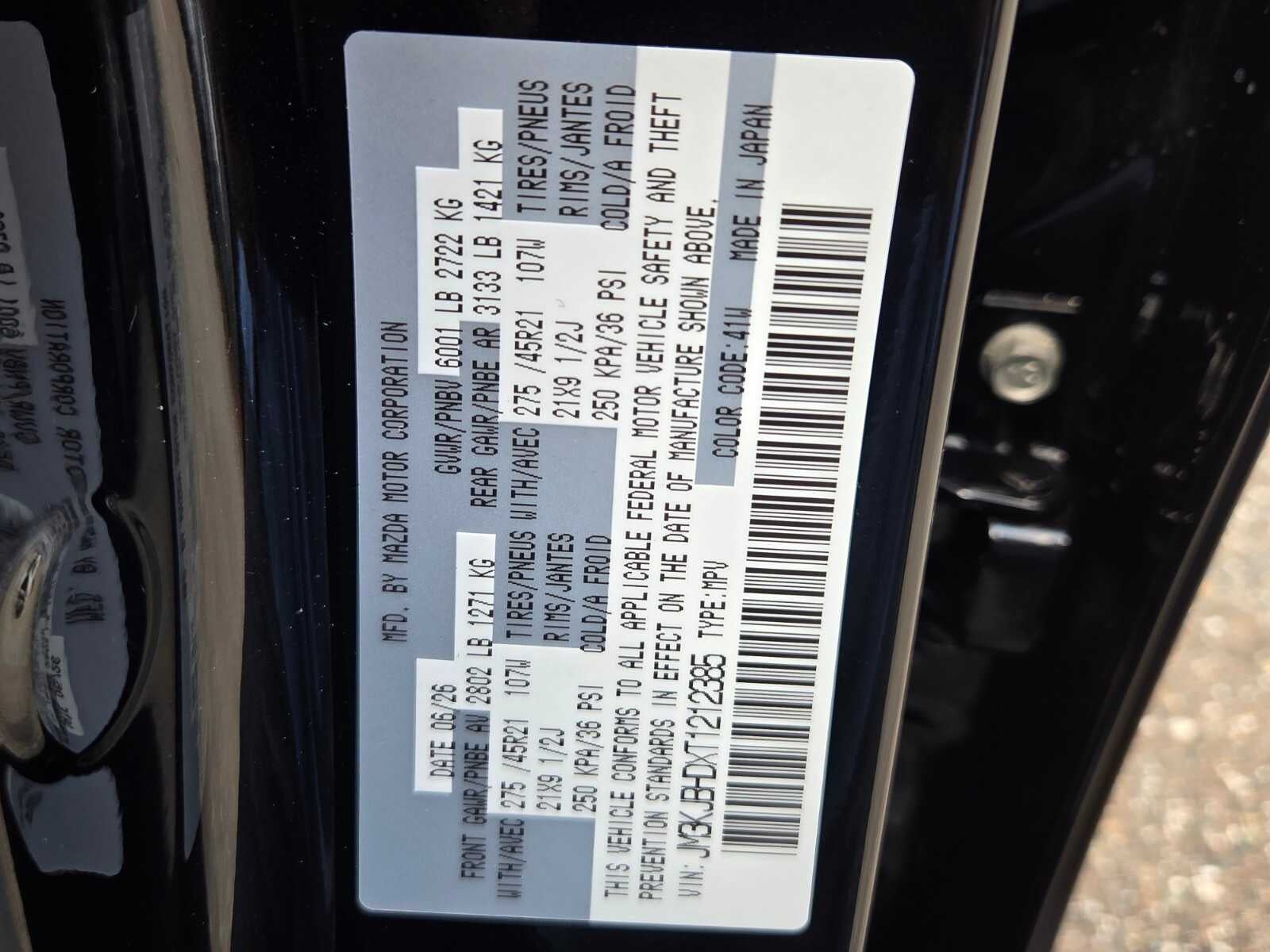 2026 Mazda Mazda CX-70 3.3 Turbo Preferred AWD