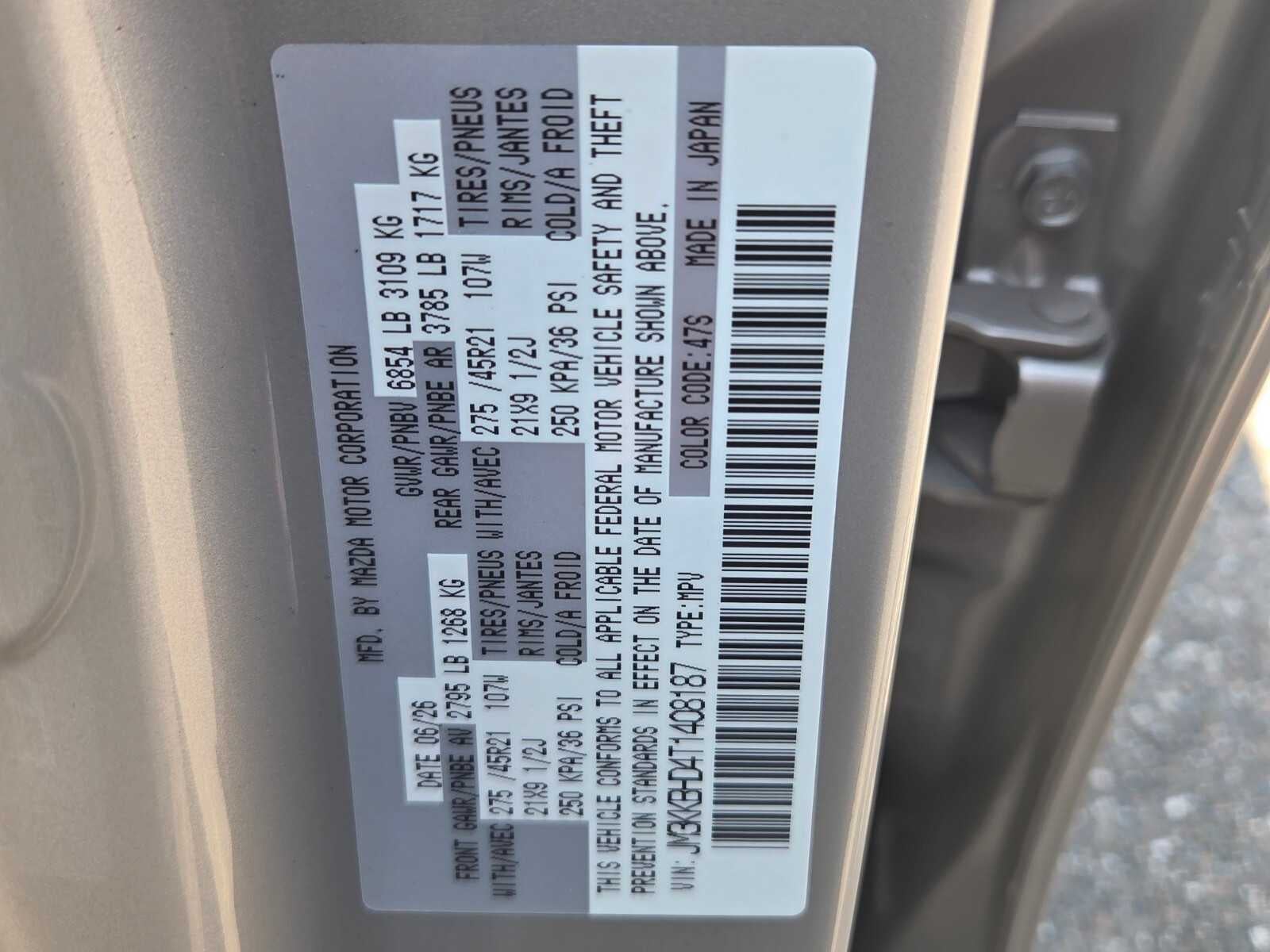 2026 Mazda Mazda CX-90 3.3 Turbo Preferred AWD