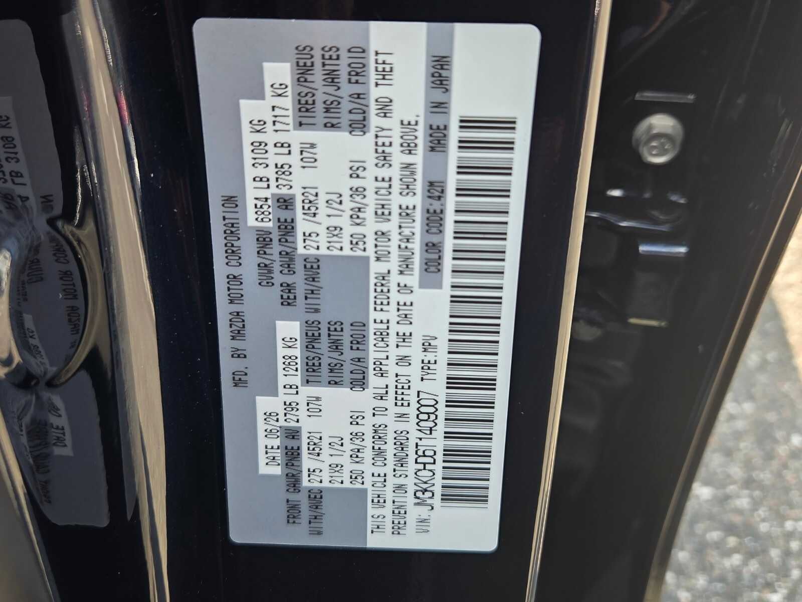 2026 Mazda Mazda CX-90 3.3 Turbo Premium Sport AWD