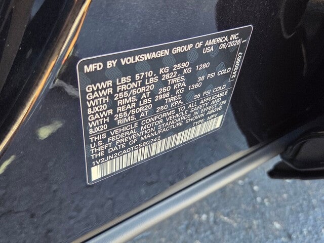 2026 Volkswagen Atlas 2.0T SE w/Technology