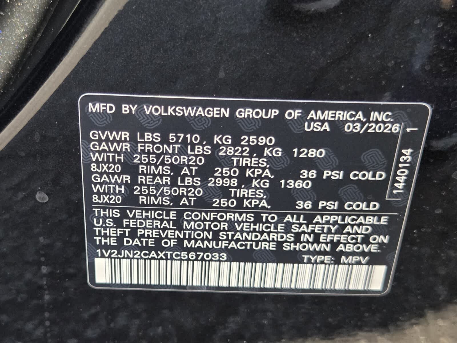 2026 Volkswagen Atlas 2.0T SE w/Technology