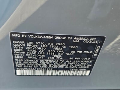 2026 Volkswagen Atlas 2.0T SE w/Technology