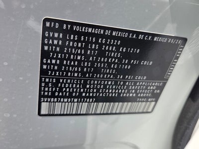 2026 Volkswagen Tiguan S