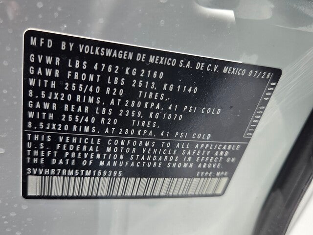 2026 Volkswagen Tiguan SE R-Line Black