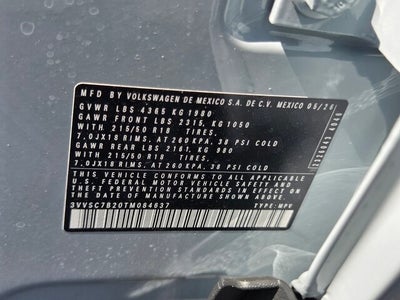 2026 Volkswagen Taos SE