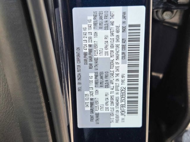 2025 Mazda Mazda CX-5 2.5 S Select Package