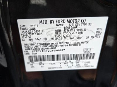 2012 Ford F-150 XLT